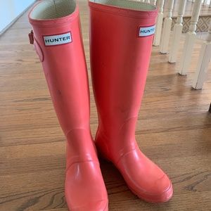Hunter Tall Rainboot Coral
